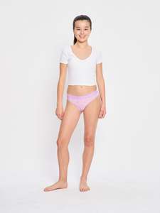 Teen Underwear: Teen Hipster Bikini Super Bubblegum Purple
