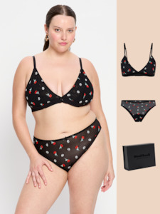 Bundle Packs: V Day Bralette & Cheeky Brief Set