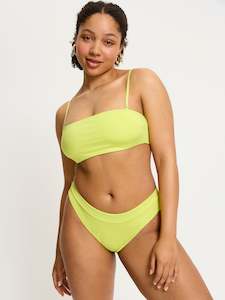 Bras Tops: SmileyWorld® | Modibodi Bandeau Bralette Acid Yellow