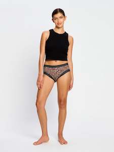 Sensual Boyleg Light Animalia Brown