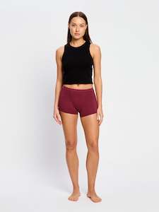 Women: Classic Boyshort Super Bud Red