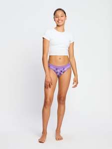 Teen Hipster Bikini Super Wicked Web Purple