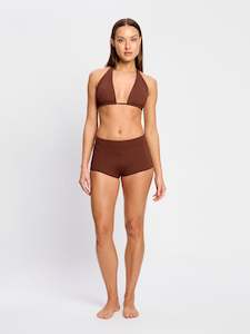 Swimwear Reversible Multiway Top & Short Chocolate