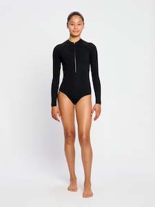 Swimwear: Teen Swimwear Paddlesuit Light Black