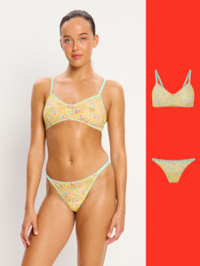 Light Absorbency: Buttercup Bralette & Thong Set