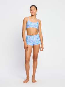 New: Teen Swimwear Adjustable Crop Top & Hi Waist Short