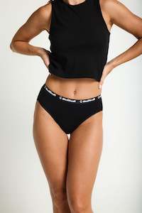 Active Brief Moisture Wicking Black