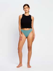 Women: Puma X Modibodi Seamfree Active Thong Light Sage Green