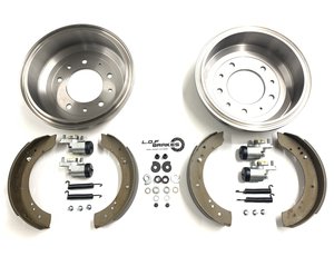 Series 2A & 3, 11" Front brake kit (4cyl to 83) - MODIFIED ORIGINALS
