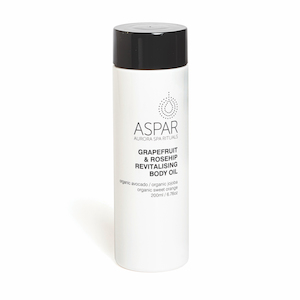 Products: ASPAR Grapefruit & Rosehip Revitalising Body Oil 200ml