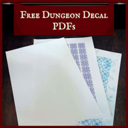 Everything: Free Dungeon Decal PDFs