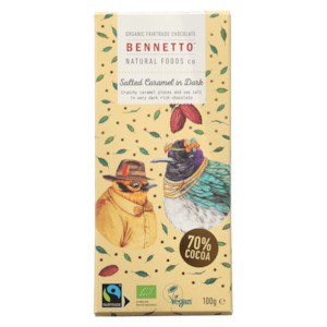 Bennetto Dark Chocolate - Salted Caramel
