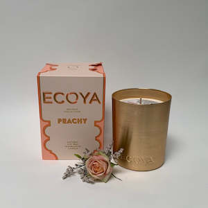 All Gifts: Ecoya Madison Candle - Peachy Goldie