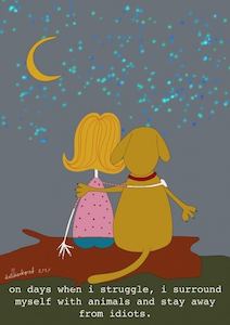 All Gifts: Card   My Dog and I