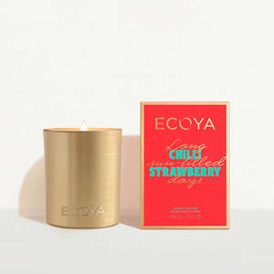 Ecoya Mini Madison Candle Chilli and Strawberry