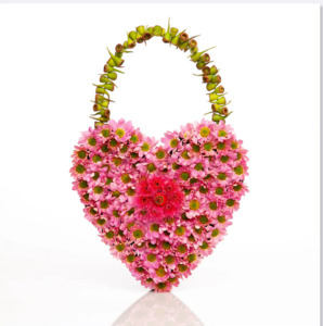 Card - Chrysanthemum Heart Bag