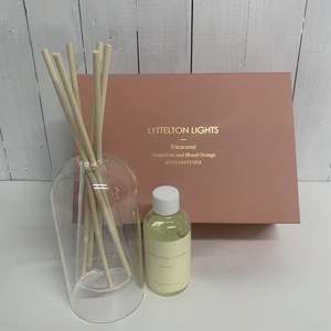 Seasonal Collection: Stylish Lyttelton Lights Tōtaranui glass reed diffuser
