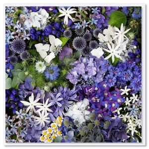 Cards: Card - Blue Floral