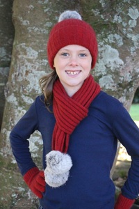 Kids Merino Possum Cottontail Beanie