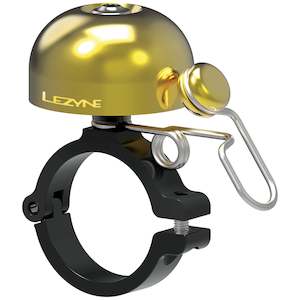 Bells Horns: Lezyne Classic Brass Bell - Hard Mount