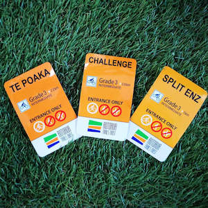 New Zealand Souvenir: Whakarewarewa Forest - Mini Trail Sign Fridge Magnet