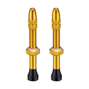 New: Supacaz Star Valvez, Tubeless Valves - Gold