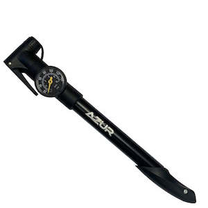 Bike Accessories: Azur Mini Pump Clever Valve with Gauge