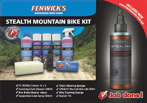 Bike Care Cleaning: Fenwicks Stealth MTB kit