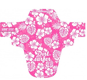 Dirtsurfer Pink Hawaii Mudguard