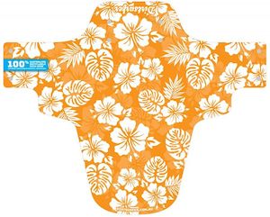 Dirtsurfer Orange Hawaii Mudguard