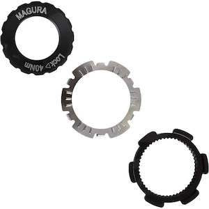 Brake Rotor Adapters: Magura Centerlock Adaptor and Lockring – For Thru Axle Wheels