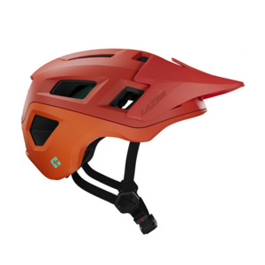 Bike Clothing: Lazer Coyote KinetiCore Bike Helmet – Matte Rust Orange