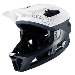 Bike Clothing: Leatt Helmet MTB Enduro 3.0 (3-in-1) – White