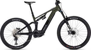 Electric Bikes: Focus Sam² 6.8 2026 Green– 600Wh E-Mountain Bike