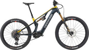 Electric Bikes: Cannondale Moterra SL 1 E-Mountain Bike – Tungsten Blue