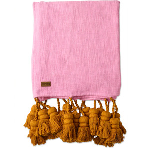 Kip & Co Sunset Delight Tassel Throw