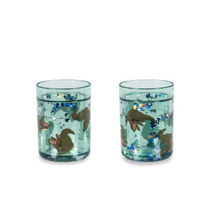Konges Sløjd 2 Pack Glitter Cups Crocodile