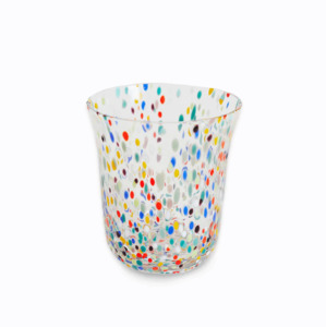 Glassware: Kip & Co Party Speckle Tumbler Glass 2 Set