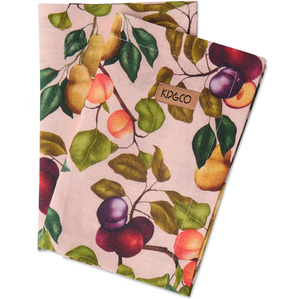 Kitchen Linens: Kip & Co Orchard 4P Napkin Set