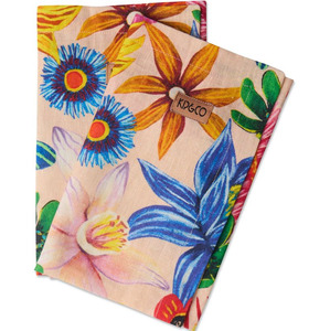 Kip & Co Wild Flowers In Bloom 4P Napkin Set