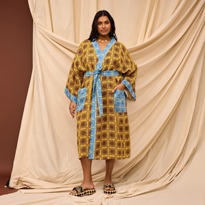 Sage & Clare Gabriella Cotton Robe