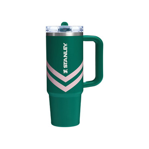 Stanley The Quencher ProTour Flip Straw Tumbler Emerald Chevron 30 OZ