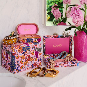 Kip & Co Lyon Velvet Jewellery Box