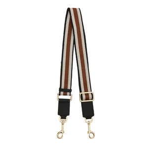 Saben Feature Strap Black/White/Tan