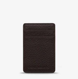 Mens Wallets: Status Anxiety Flip Chocolate