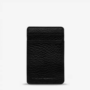 Mens Wallets: Status Anxiety Flip Black