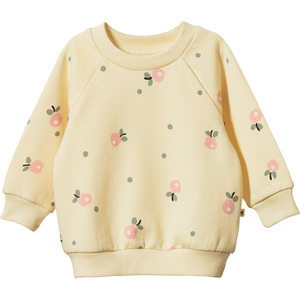 Nature Baby 1: Nature Baby Emerson Sweater Posey Blossom Lemonade