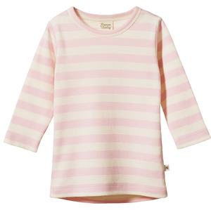 Nature Baby 1: Nature Baby Long Sleeve Cloud Tee Cotton Candy Stripe