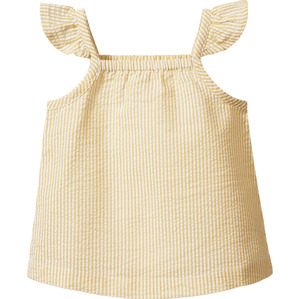Nature Baby 1: Nature Baby Petal Top Golden Stripe