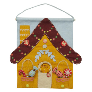 Sage & Clare Lyon Gingerbread House Wall Hanging